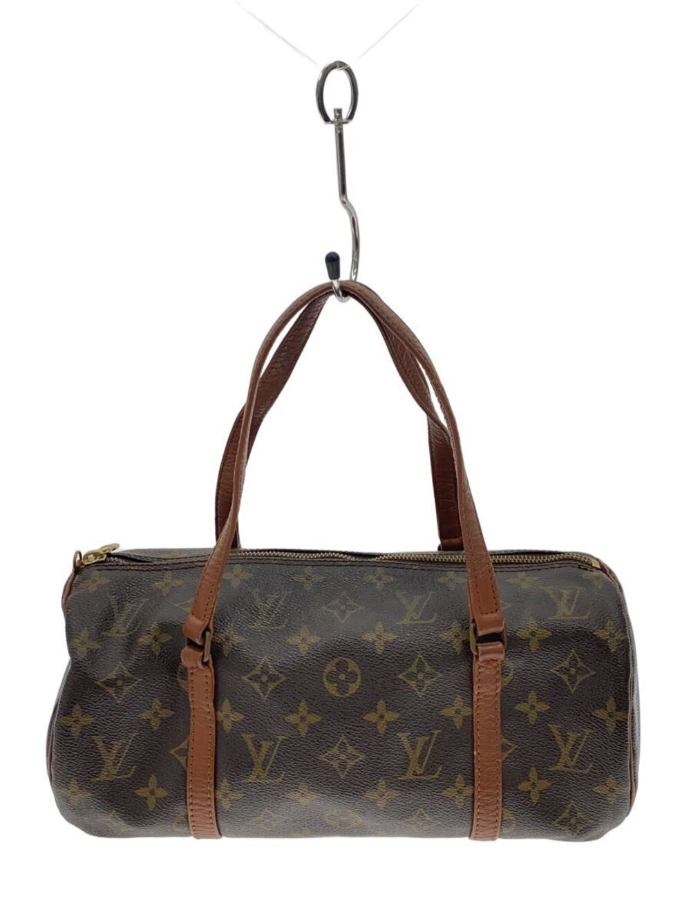LOUIS VUITTON Papillon Canvas Brown